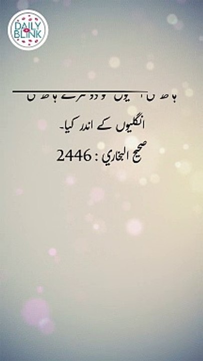 Daily Hadees | Hadees Sharif | Sahih Bukhari 2446 || Daily Blink #shorts #viral #sahihbukhari