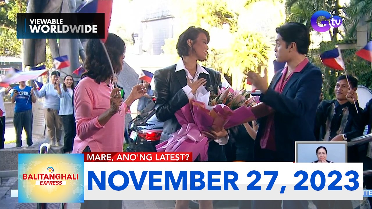 Balitanghali: November 27, 2023