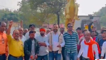 बालाघाट: असामाजिक तत्वों ने प्रतिमा को किया क्षतिग्रस्त, एक क्लिक में जानें पूरा मामला