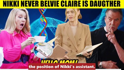 Young And The Restless Spoilers Nikki doesn't believe that Claire is her daughte