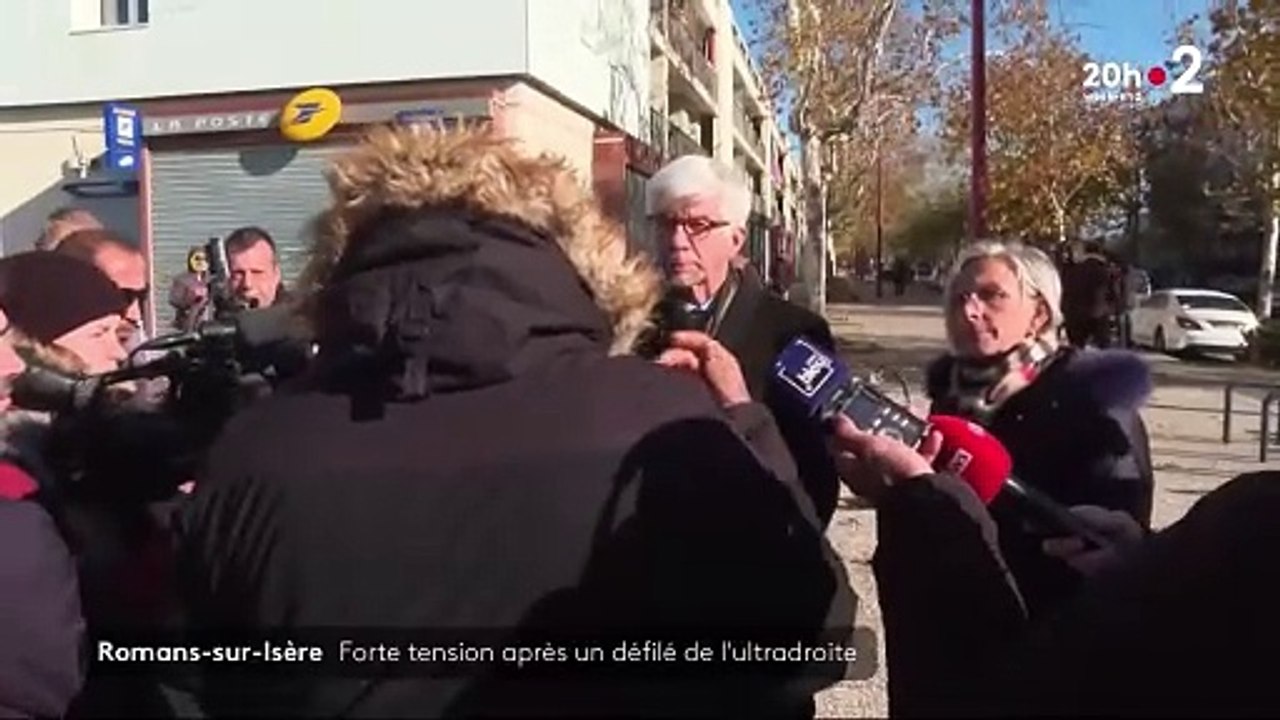 Retour sur les manifestations de l'ultra-droite à Romans sur Isère après la mort de Thomas