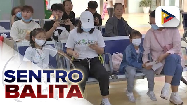 WHO at DOH, pinawi ang pangamba ng publiko sa tumataas na kaso ng respiratory diseases sa China