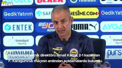 Fenerbahçe'de İsmail Kartal'dan geri dönüş ve transfer açıklaması
