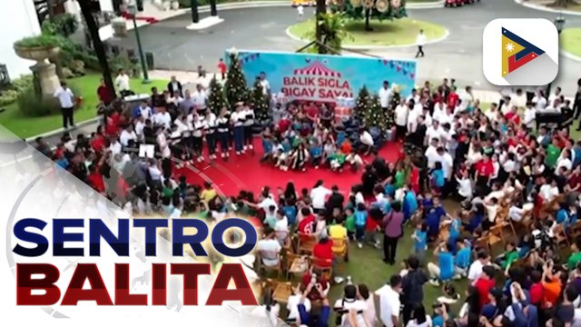 Nasa 17K bata, pinasaya sa ‘Balik Sigla, Bigay Saya’ Nationwide Gift Giving na pinangunahan nina PBBM at First Lady Liza Araneta-Marcos