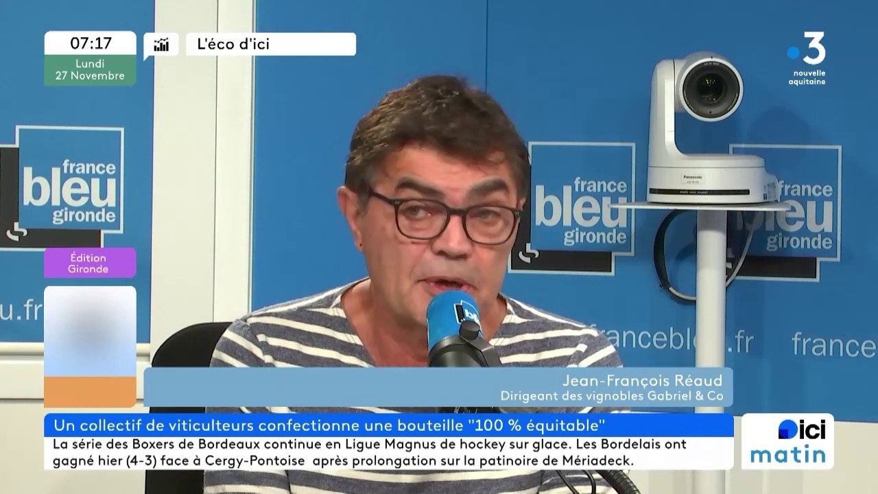 Jean-François Réaud, président des vignobles Gabriel