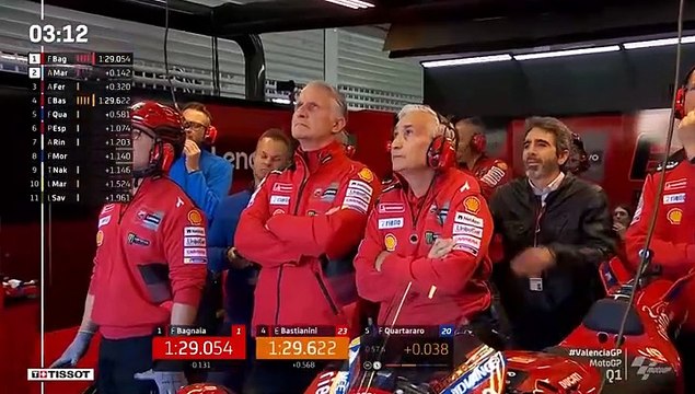 Maverick Vinales record time of 128 at 2023 Valencia GP