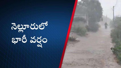 నెల్లూరు: జిల్లాలో దంచికొడుతున్న వర్షాలు... నీట మునిగిన రహదారులు