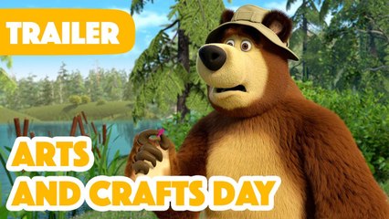 Masha and the Bear 2023 ✂️ Arts and Crafts Day  (Trailer) Coming on November 3!