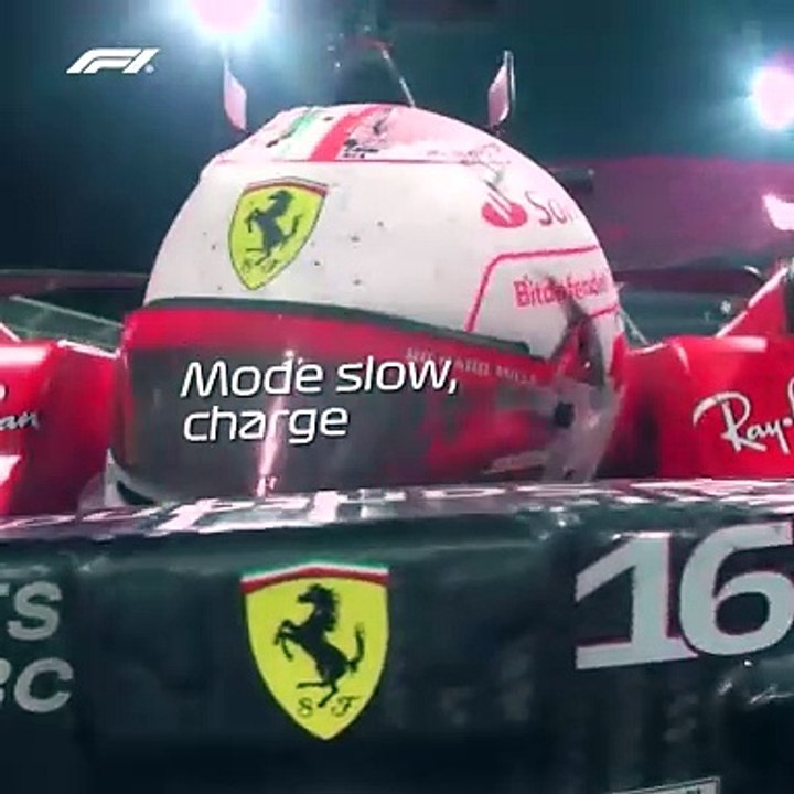 Charles Leclerc impedido de fazer donuts