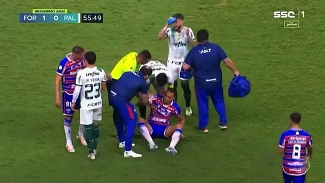 Fortaleza-Palmeiras maçında hakemden skandal karar!