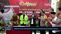 Bersama Polri, Masyarakat Diajak Jadi Satgas Cooling System di Pemilu