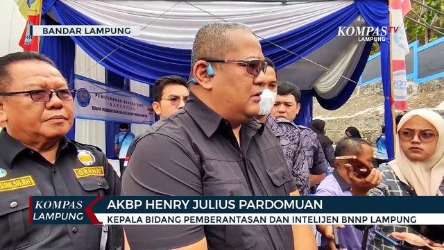 BNN Musnahkan 82,9 Gram Sabu dan 2 Kilogram Ganja