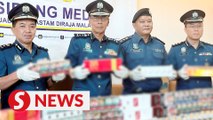 Over RM2mil worth of contraband cigarettes seized in Ipoh