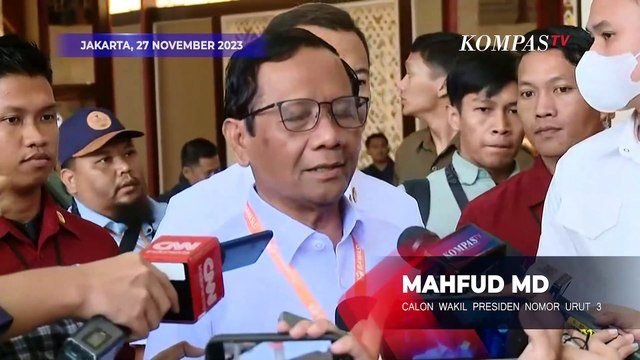 Kata Mahfud soal Deklarasi Pemilu Damai dan Pelanggaran Pemilu