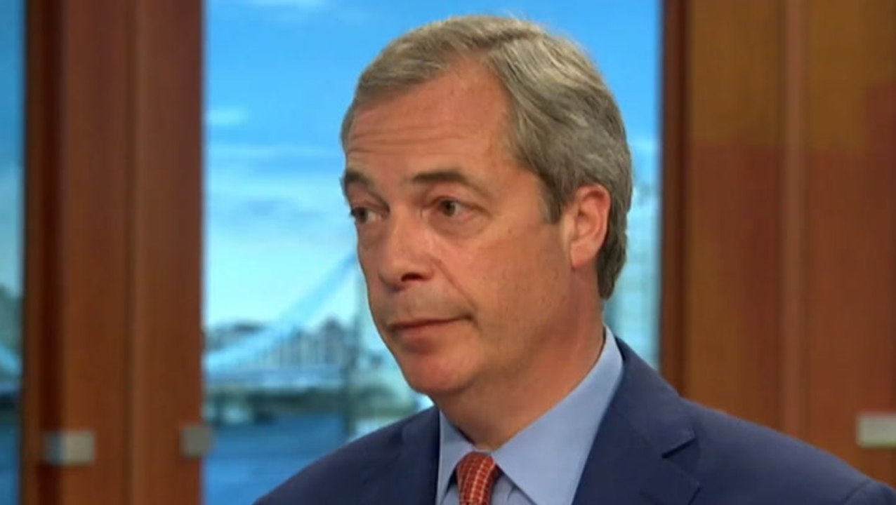 GMB compares what Nigel Farage said about Brexit on I’m a Celebrity to 2016 interview