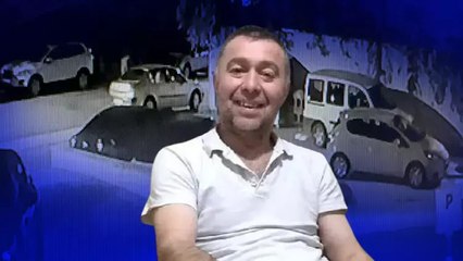 Sigara içmek için indi, kayan aracının altında can verdi! O anlar kamerada