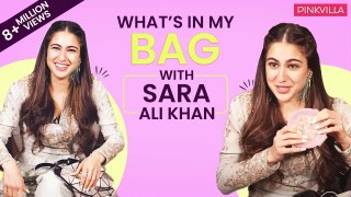What's In My Bag With Sara Ali Khan _ Fashion _ Love Aaj Kal 2 _ Pinkvilla