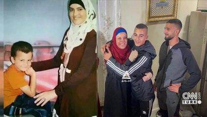 Filistinli kadın mahkum artık serbest: Oğlu ve akrabalarına böyle kavuştu