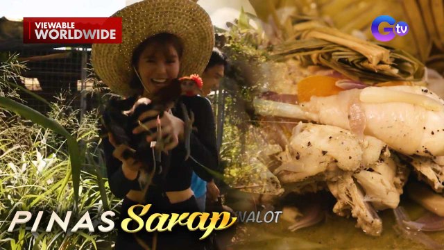 Ashley Ortega tinikman ang tinuom na manok! | Pinas Sarap