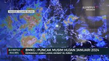 BMKG: Puncak Musim Hujan Januari 2024