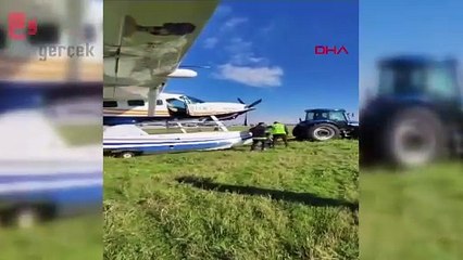 Atatürk Havalimanı’nda özel uçak pistten çıktı