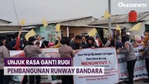 Ratusan Warga Gelar Unjuk Rasa Tuntut Ganti Rugi Pembangunan Runway 3 Bandara Soekarno-Hatta