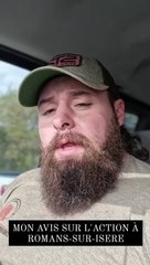 Romans sur Isère : Lorsqu'un gros facho menace les flics