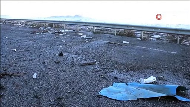 Türkeli-Çatalzeytin karayolunun tek şeridi ulaşıma kapandı