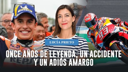 Once años de leyenda, un accidente y un adiós amargo