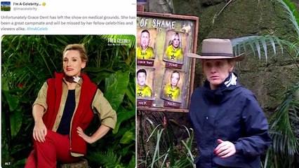 Grace Dent quits I'm a Celebrity for medical reasons