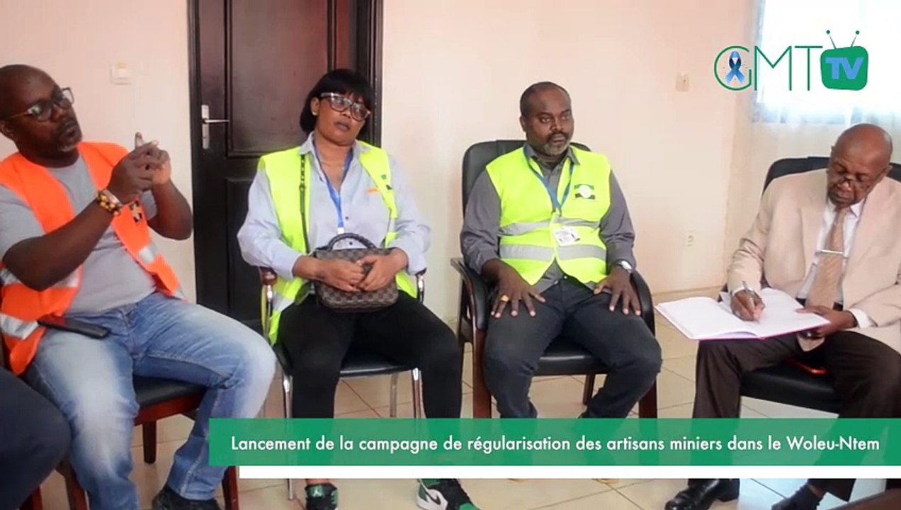 [#Reportage] Lancement de la campagne de régularisation des artisans miniers dans le Woleu Ntem