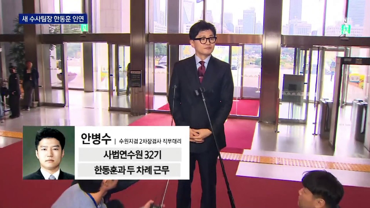 ‘대북송금’ 새 수사팀장, 한동훈과 근무 인연
