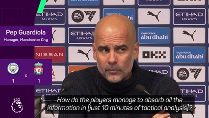“I’m a handsome man!” -Guardiola’s response to why his players take orders so well