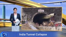 Drilling Resumes To Rescue Workers Trapped in India Tunnel Collapse