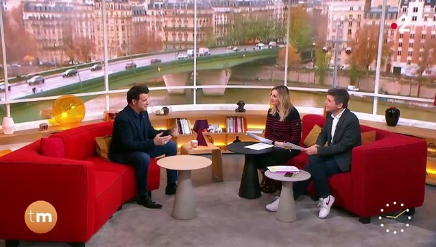 Roch Voisine invité dans l'émission Télématin sur France 2.
