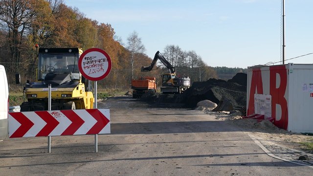 Gazeta Lubuska. Kostrzyn nad Odrą. Budowa drogi KN4 na os. Drzewice