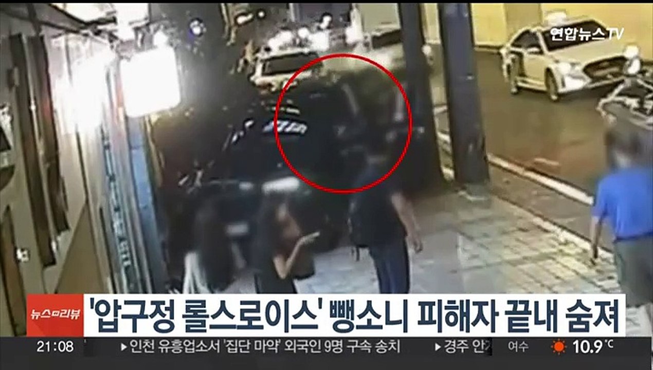 '압구정 롤스로이스'에 치여 뇌사했던 여성 끝내 사망