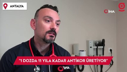 "Kızamık aşısı sadece 1 dozda 11 yıla kadar antikor üretiyor"