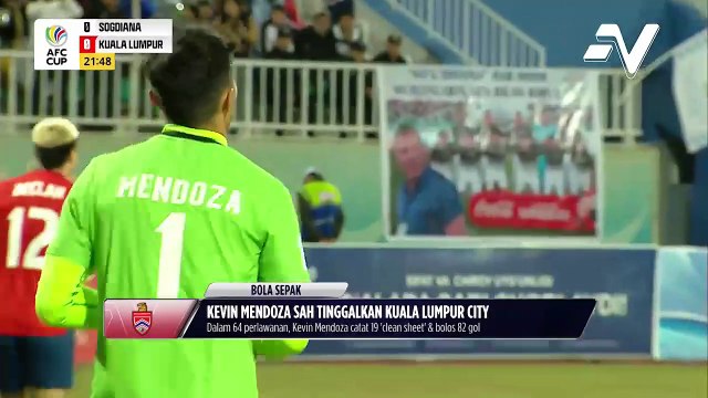 Kevin Mendoza sah tinggalkan Kuala Lumpur City