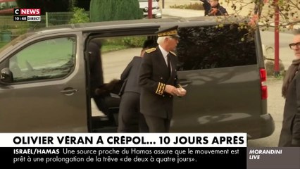 Hommage à Thomas - Regardez le porte-parole du gouvernement Olivier Véran hué par plusieurs personnes à son arrivée ce matin à la mairie de Crépol : "Honte à vous ! Pourquoi venir si tard ?" - VIDEO
