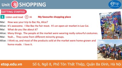 ENGLISH 8 GLOBAL SUCCESS - UNIT 8 - TRACK 46+51