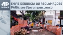 Obra em via no centro da capital paulista causa transtornos | SOS São Paulo