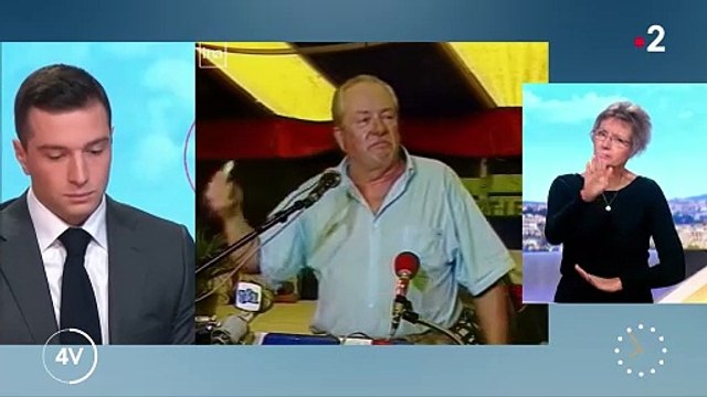 Vous êtes tombé bien bas : Jordan Bardella étrille Thomas Sotto dans Télématin après une question sur les propos antisémites de Jean-Marie Le Pen