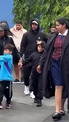 El gesto de Leo Messi ante un fan que le dice “te amo” en Disney