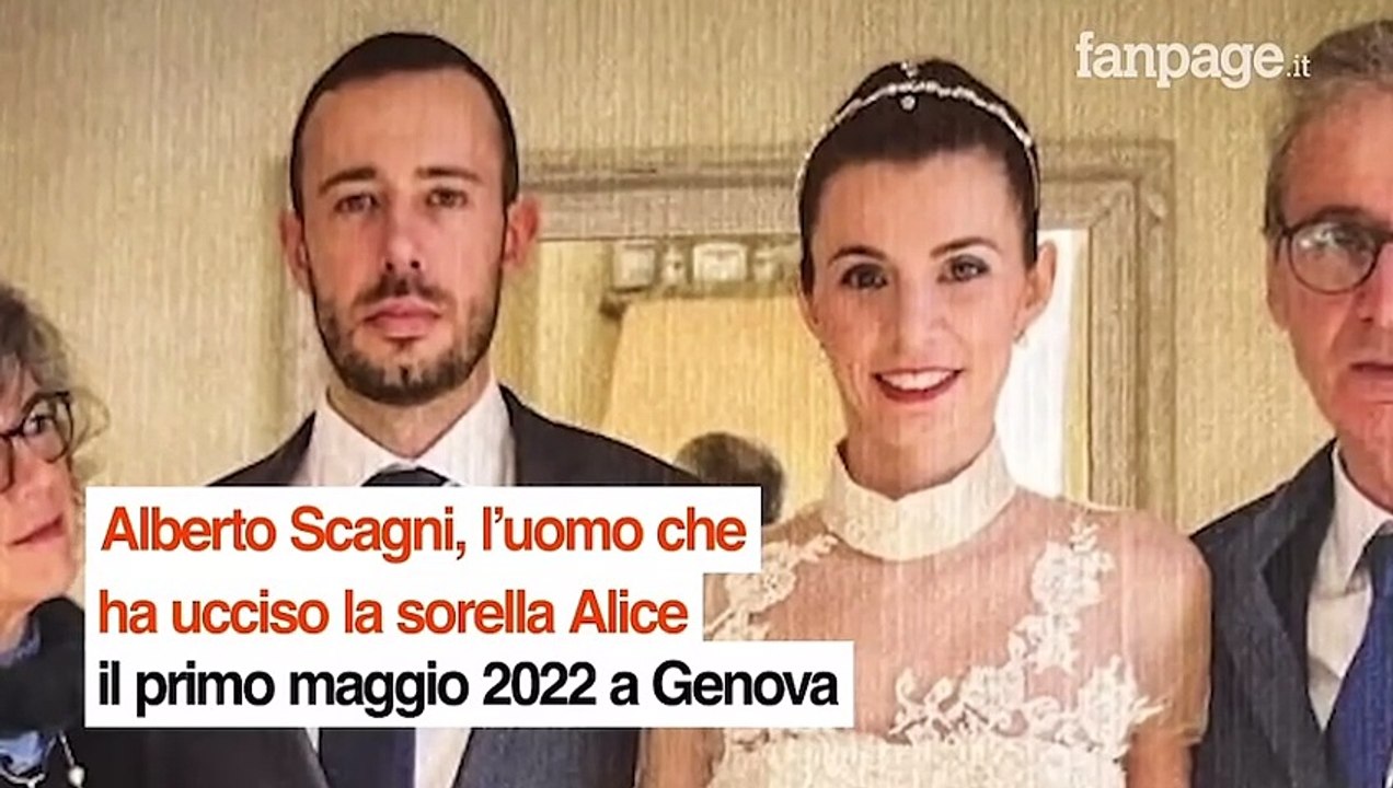 ALBERTO SCAGNI L’UOMO CHE HA UCCISO LA SORELLA ALICE MASSACRATO IN CARCERE DA ALTRI DETENUTI
