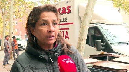 Conmoción y "mucho dolor" en Carabanchel (Madrid) tras el asesinato de una madre y su hija