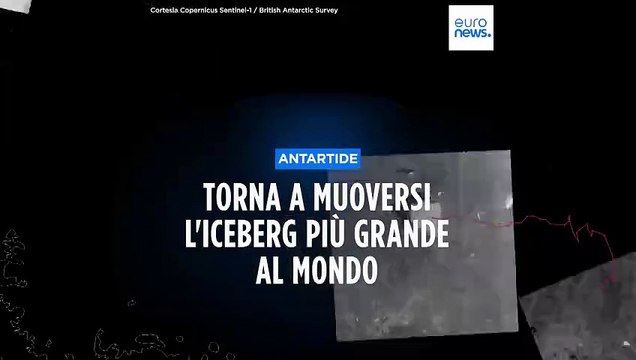 Antartide, si stacca l'iceberg più grande al mondo