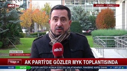 AK Parti'de gözler MYK toplantısında