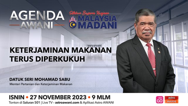 Agenda AWANI: Keterjaminan makanan terus diperkukuh