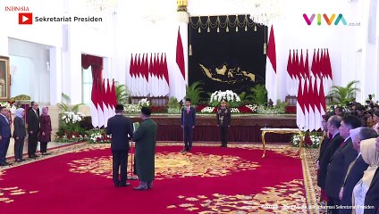 Nawawi Pomolango Ucapkan Sumpah Ketua KPK Di Hadapan Jokowi